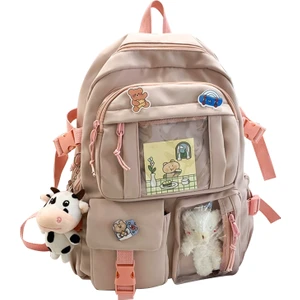 Ortaokul Öğrencileri Bookbag Sevimli Omuz Çantası Kolye (Yurt Dışından)