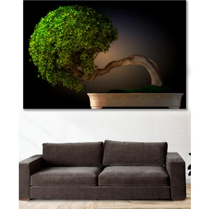 100X140 Dev Boyut Dekoratif Ağaç Duvar Kanvas Tablo