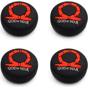 Desenli Sony Ps5/ps4/ps3 Analog Koruyucu Silikon Pad-God Of War