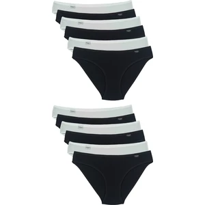 Karışık Renk Düşük Bel Likralı Pamuklu Slip 12 Adet