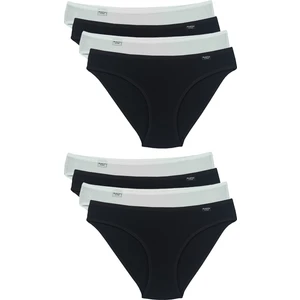 Karışık Renk Düşük Bel Likralı Pamuklu Slip 8 Adet