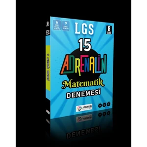 Adrenalin Yayınları 8. Sınıf Matematik 15 Branş Denemesi