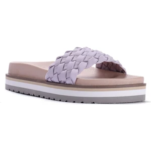 Nine West Danısa 2fx Lila Kadın Kalın Taban Terlik