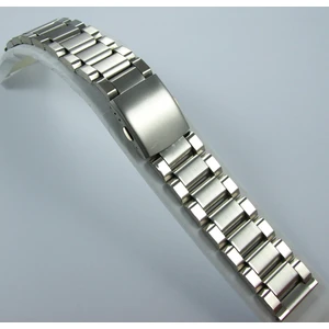 Ezgi Elektronik 22MM Çelik Saat Kordonu Yandan Kilitli Spor Metal Saat Kordonu