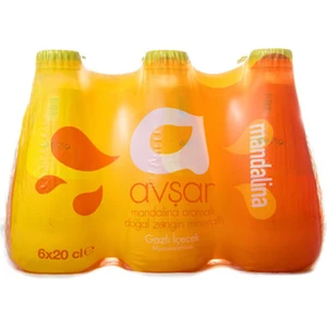 Soda Mandalina Aromalı 200 ml 6'lı