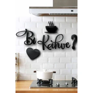 3mm Ahşap Mdf Bi Kahve Duvar Yazısı