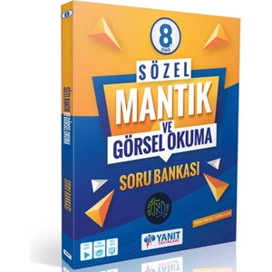 Yanıt Yayınları  8. Sınıf Sözel Mantık ve Görsel Okuma Soru Bankası