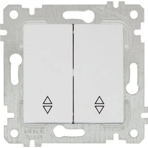 Rita Beyaz Mekanizma + Tuş Komütatör Vavien (Vidalı)