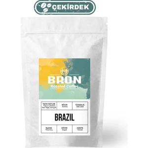 Bron Roasted Coffee Brezilya Santos Çekirdek Kahve 250 gr