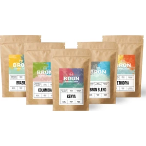 Bron Roasted Coffee Bron Coffee Filtre Kahve Tadım Seti 5X100GR