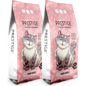 Bebek Pudralı Doğal Kedi Kumu 10 Lt x 2 Adet