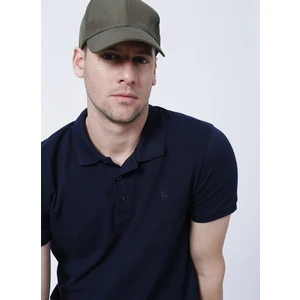 Polo Yaka Düz Lacivert Erkek T-Shirt BORAMIR-Y
