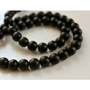 Yaşam Tohumu Onix (Oniks) Taşı Mat Dizi 4mm