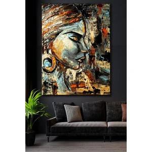 100 x 140 Yağlı Boya Görünümlü Royal Kanvas Tablo
