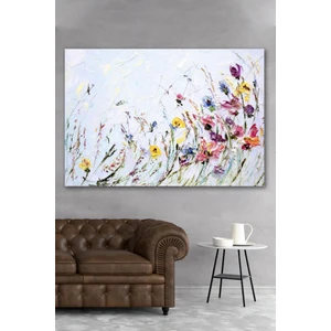 100 x 140 Yağlı Boya Görünümlü Poyraz Yeli Kanvas Tablo
