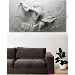 90 x 130 Dekoratif Kanvas Duvar Tablo