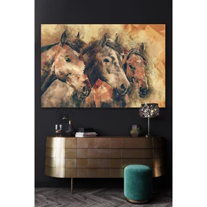 100 x 140 Çiftlik Kanvas Duvar Tablo