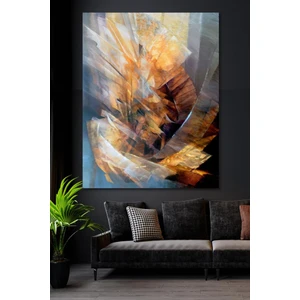 Hediyeler Kapında 100 x 140 Sürreal Mirror Kanvas Tablo