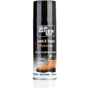 Nuri Leflef Süet Nubuk Ayakkabı Bakım Sprey Boyası 200 ml