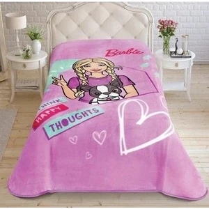 Lisanslı Barbie Happy Battaniye