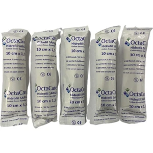 Hidrofil Sargı Bezi 10 cm x 150 cm 1 Paket 5 Adet