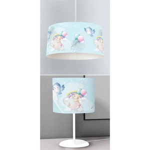 Çocuk Odası Dijital Baskılı Sarkıt Avize ve Masaüstü Abajur Avize Model 153