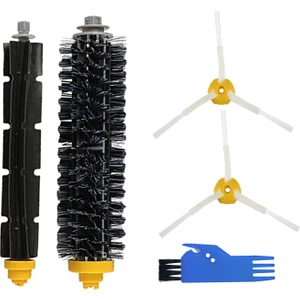 I-Robot Roomba 605 606 Uyumlu 4 Parça Yedek Filtre Fırça Seti