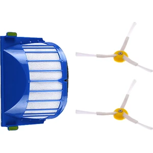 I-Robot Roomba 690 692 Uyumlu 3 Parça Yedek Filtre Fırça Seti