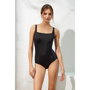 Pierre Cardin Karamel Kare Yaka Korseli Mayo Siyah 221129
