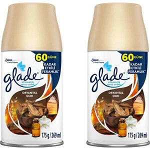 Yedek Sprey Oda Kokusu Oryantal Oud 269 ml x 2 Adet