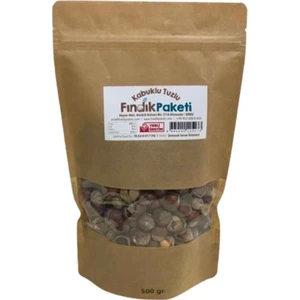Fındık Paketi Kavrulmuş Tuzlu Kabuklu Fındık 500 gr