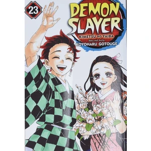 Viz Media Demon Slayer: Kimetsu No Yaiba, Vol. 23 - Iblis Keser Cilt 23 Ingilizce