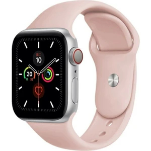 Watch 1 2 3 4 5 6 Se 40MM Yumuşak Pürüzsüz Pembe Klasik Kordon