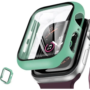 Apple Watch 2 3 4 5 6 Se (44 Mm) Uyumlu Nike Kılıf Kasa ve Ekran Koruyucu 360 Tam Koruma
