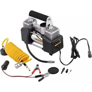 Çift Silindirli Çakmaklık Girişli 150 Psi Profesyonel Hava Kompresörü Çantalı