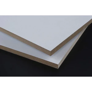 Ahşap Mdf Beyaz Laminat Kaplı Panel Plaka Tabaka