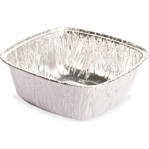 Ersin Ambalaj Alüminyum Sütlaç Kasesi Tatlı Kasesi Aşure Kasesi 11X11 mm 100 Adet