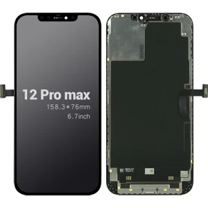 Apple iPhone 12 Pro Max Uyumlu OLED Lcd+Dokunmatik