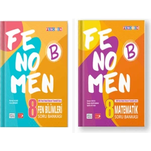 Gama Yayınları 8. Sınıf Fenomen Sayısal Set (Fen Bilimleri B + Matematik B) - Ga