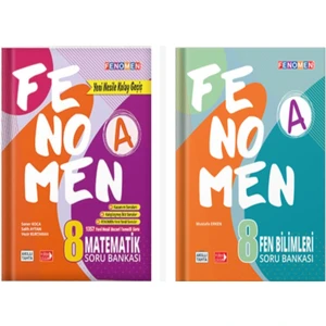 Gama Yayınları 8. Sınıf Fenomen Sayısal Set (Fen Bilimleri A + Matematik A) - Ga