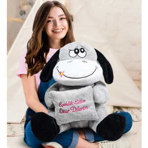 Özgüner Oyuncak Özgüner 97 cm Eşeklik Ettim Özür Dilerim Pelüş Eşeği