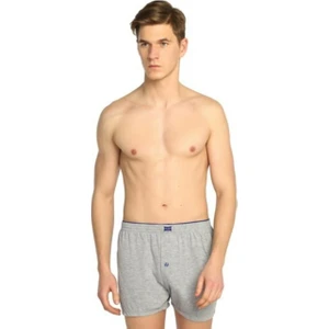 117 Erkek Penye Düz Boxer (6 Lı)