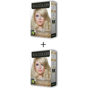 Sea Color 2x2 Tüp Krem Saç Boyası Seti Platin Sarısı No 0 1