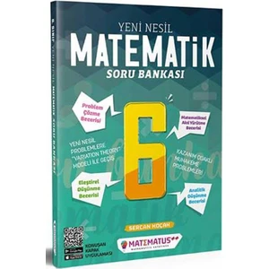 Matematus Yayınları 6. Sınıf Matematik Yeni Nesil Soru Bankası