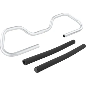 Sünger ile 25.4X600MM Kelebek Gidon Mtb Dağ Bisikleti Kum Gümüş Için Esnek