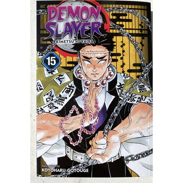 Viz Media Demon Slayer: Kimetsu No Yaiba, Vol. 15 - Iblis Kitabı