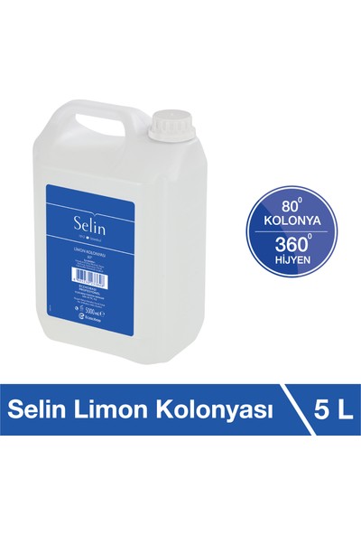 Selin Limon Kolonyası 5 lt