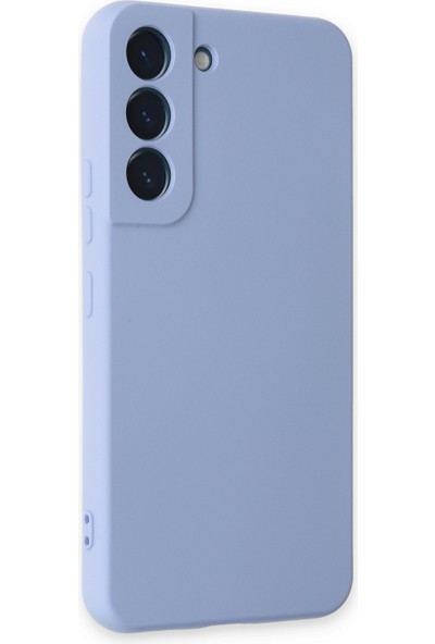 Ahk Samsung Galaxy S22 Kılıf Nano Içi Kadife Silikon - Lila
