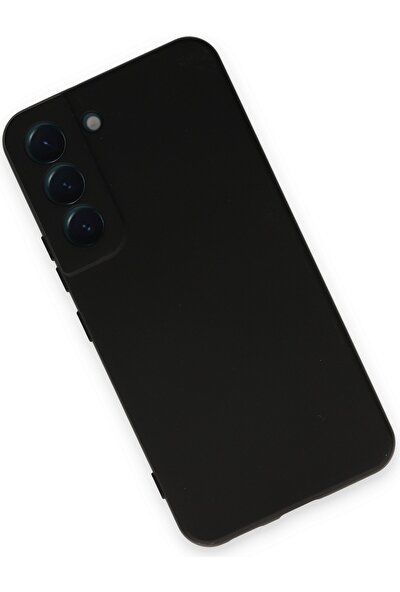 Ahk Samsung Galaxy S22 Kılıf Nano Içi Kadife Silikon - Siyah