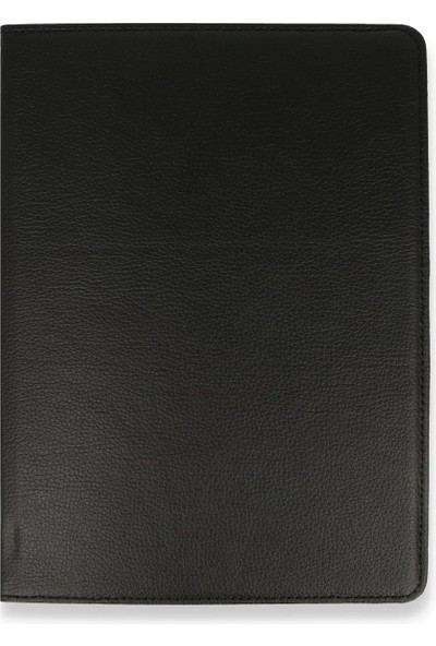 Ahk Samsung Galaxy T737 Tab S7 Fe 12.4 Kılıf 360 Tablet Deri Kılıf - Siyah